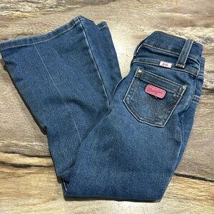 Little girl size 6slim wrangler BARBIE